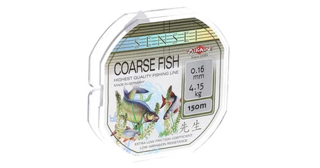 ŻYŁKA - SENSEI COARSE FISH - 0.22mm/6.50kg/150m - op.1szp.