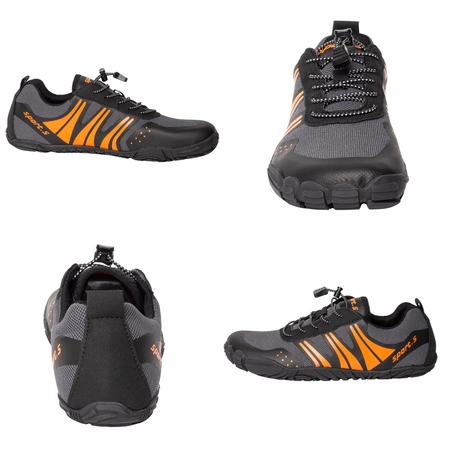 Buty do wody i morsowania – plażowe do pływania na kajak i plaże 42 szare