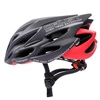 Kask rowerowy meteor crust in mold rozm. m-l grey-red