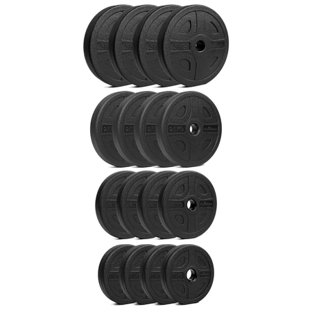 Sztanga 2w1 hantle - zestaw 40kg Pretorians