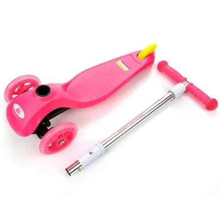 Hulajnoga trójkołowa shift malinowa meteor 22798