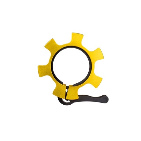 Zaciski aluminiowe 50mm złote ZG1500 HMS (2 szt.)