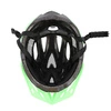 Kask na rower rolki szaro-zielony rozmiar M Nils Extreme MTW210