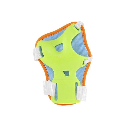 Zestaw ochraniaczy zielono-pomarańczowy H106 Nils Extreme rozmiar S