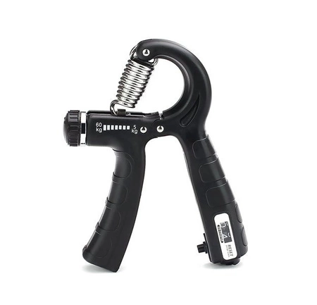 Ściskacz regulowany 5-60 kg do rąk z licznikiem SR2
