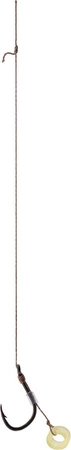 PRZYPON DO METHOD FEEDER - hak z zadziorem nr 4 / plecionka: 0.16mm/10cm - 8 sztuk