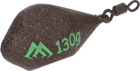 CIĘŻAREK - TRI-FLAT Z KRĘTLIKIEM - 90g - CIEMNO ZIELONY - op.10szt.