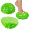 Półkula sensoryczna półjeżyk do rehabilitacji masażu zielona