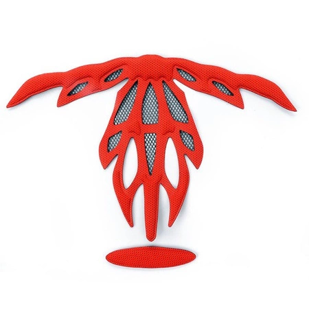 Kask rowerowy meteor crust in mold rozm. m-l grey-red