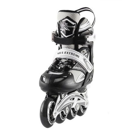 ROLKI NILS EXTREME NA0326 A regulowane 30-33 czarne S