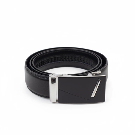 Pasek i portfel na prezent dla chłopaka elegancki męski zestaw ZP07