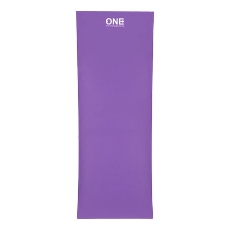 Mata fitness fioletowa PVC YM01 One Fitness