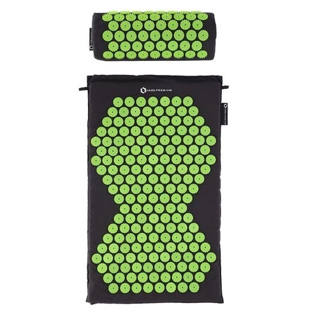 Mata do akupresury czarno-zielona AKM03 HMS