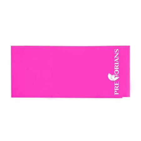 Taśma rehabilitacyjna, guma do ćwiczeń i yogi 2m różowa