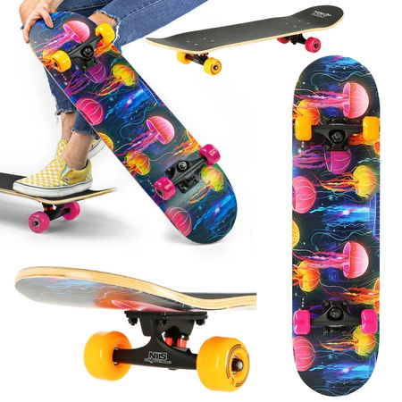  Deskorolka klasyczna Jellyfish CR3108SA Nils Extreme