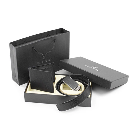 Męski zestaw prezentowy pasek i portfel na każdą okazję ZP05