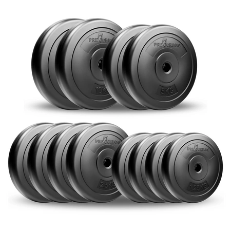 Zestaw do ćwiczeń siłowych 89kg. Siłownia domowa z ławką treningową TB1054, stojakami, sztangą / gryfem prostym 180 cm, obciążeniem 45kg i hantlami