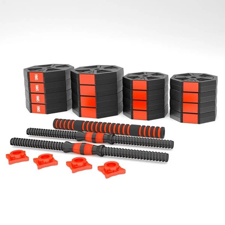 Zestaw hantle / sztanga kompozyt 40kg SGC40