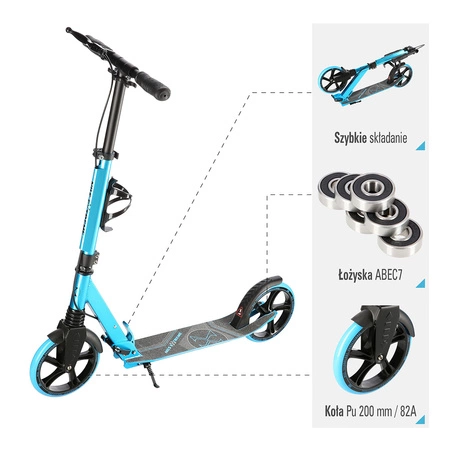 Hulajnoga HM2140 miętowa Nils Extreme