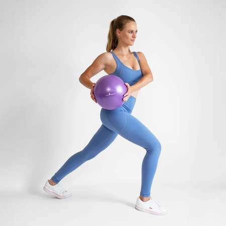 Piłka do pilatesu 25cm fioletowa Pretorians