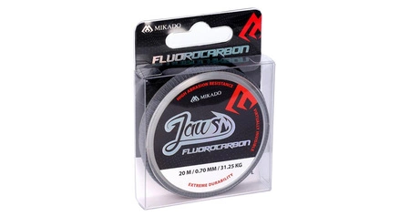 ŻYŁKA - FLUOROCARBON JAWS 0.70mm/31.25kg/20m - op.1szp.