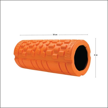 Wałek do masażu 33CM FS110 orange ROLLER FITNESS HMS