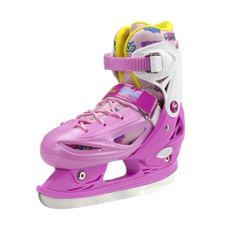 ŁYŻWY HOKEJOWE NILS EXTREME NH1105A A regulowane 27-30 XS różowe