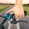 Dzwonek rowerowy dla dzieci dorosłych aluminiowy głośny DR3 niebieski