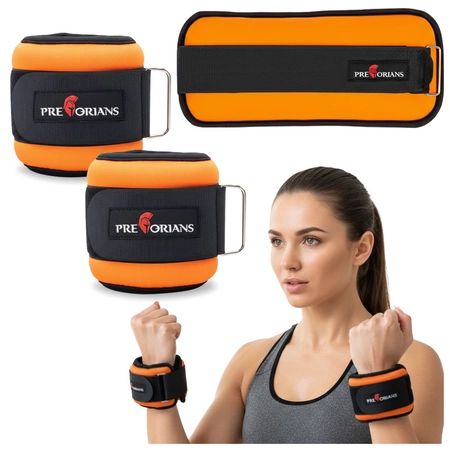 Obciążniki ciężarki na nogi kostki ręce nadgarstki 2x1,5kg Pretorians