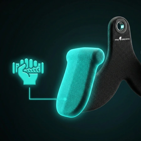 Uchwyt do wyciągu atlasu UD02 wąski 31 cm gumowa powłoka