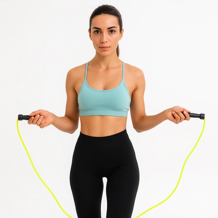 Skakanka fitness SK01 Pretorians zielona