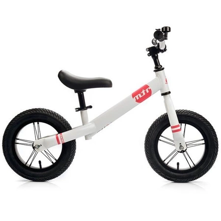 Rowerek biegowy dziecięcy biało-różowy 22533 Meteor