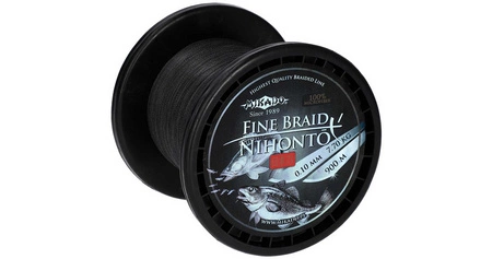 PLECIONKA - NIHONTO FINE BRAID - 0.12mm/8.8kg/900m - CZARNA - op.1szp.
