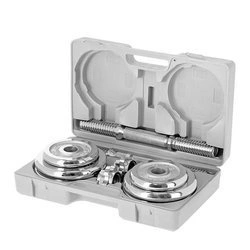 Zestaw hantli, hantle 2 x 10kg walizka, HMS STC20
