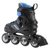Rolki 2w1 czarno-niebieskie łyżworolki NH18191 Nils Extreme M