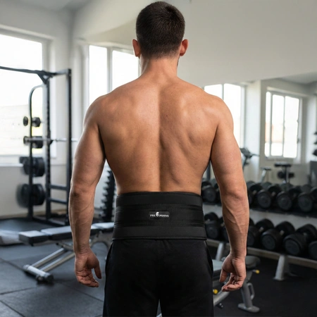 Pas obciążeniowy do podciągania Dip Belt – mocny pas z łańcuchem