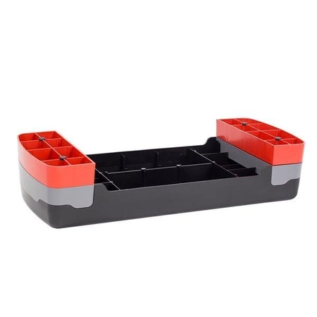 Step do aerobiku 2 stopniowy regulowany czarno-czerwony HMS AS003