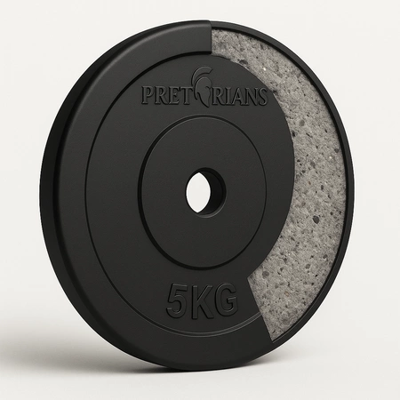 Zestaw obciążeń 30kg Pretorians - obciążenia 2 x 10kg, 2x5kg