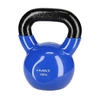 Kettlebell 10kg żeliwny pokryty winylem KNV10 blue hms
