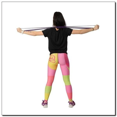 Guma fitness power band fioletowa 12-40 kg HMS