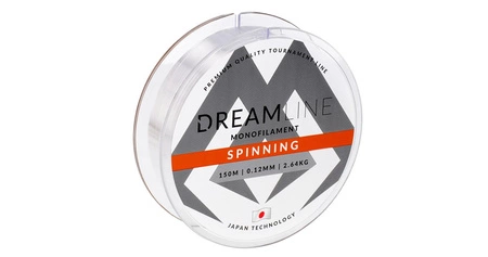 ŻYŁKA - DREAMLINE SPINNING - 0.30mm/10.88kg/150m - TRANSPARENTNA - op.1szp.