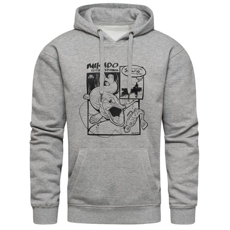 BLUZA - SICARIO - Z KAPTUREM rozm. S - SZARA - op.1szt.