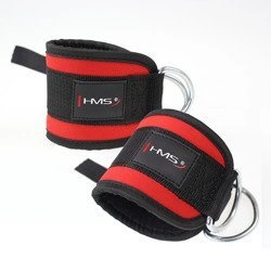 OPX01 ankle strap opaski treningowe na kostkę (2szt) hms