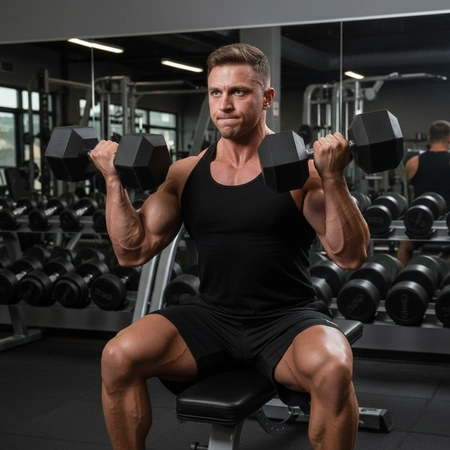 Hantla Hex 25kg ciężarek ogumowany