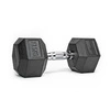 Hantla Hex 17,5kg ciężarek ogumowany