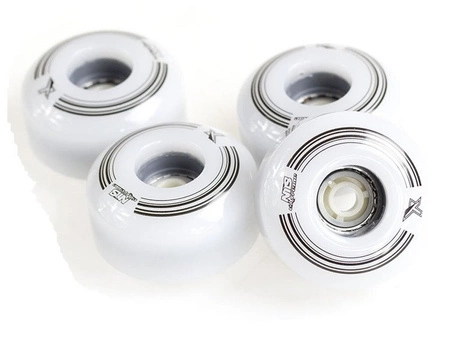 KÓŁKA DO DESKOROLKI NILS EXTREME KD5432 100A LED BIAŁE 54x32mm (4szt.)