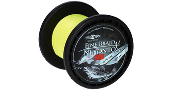 PLECIONKA - NIHONTO FINE BRAID - 0.08mm/4.59kg/900m - FLUO ŻÓŁTA - op.1szp.