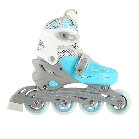 Łyżworolki 4w1 NH18331 Nils Extreme niebieskie roz. S
