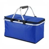 Kosz termiczny na zakupy piknikowy duży 30 litrów niebieski