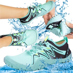 Buty do morsowania wody na plaże kamieniste kajak 37 niebieskie